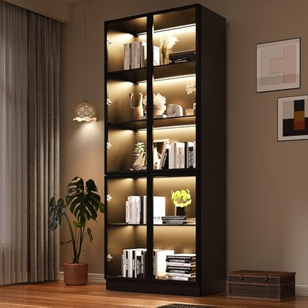 Rustic-engineered wood cabinet - Lighting review and price