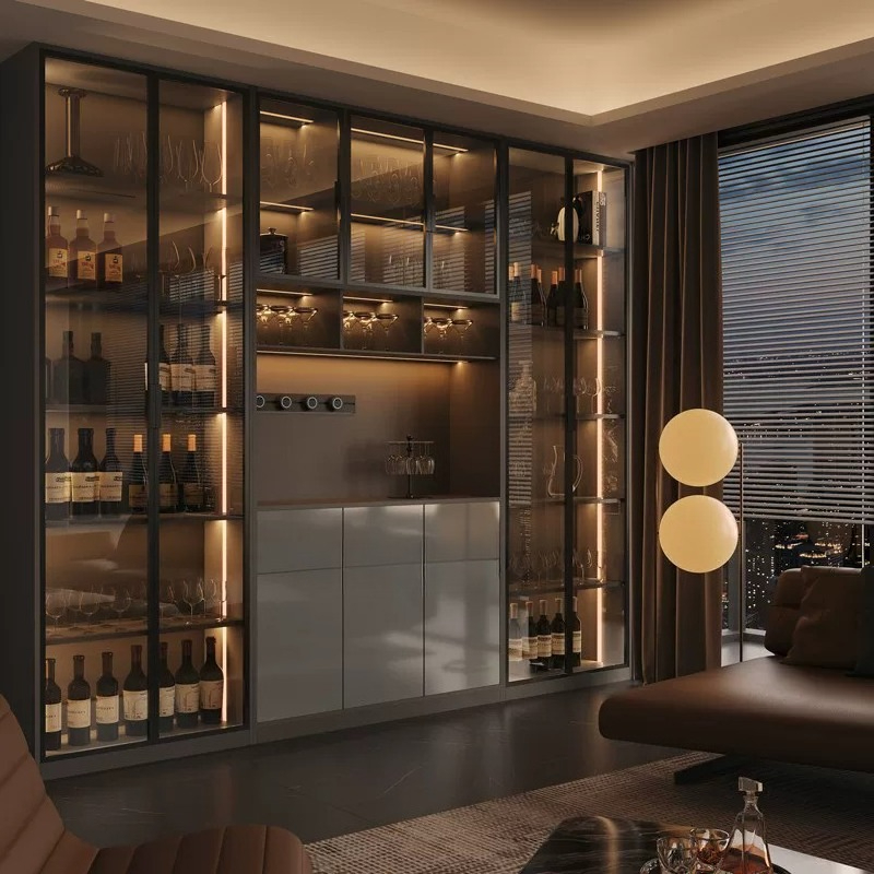 Light luxury Italian dining si - Lighting review and price