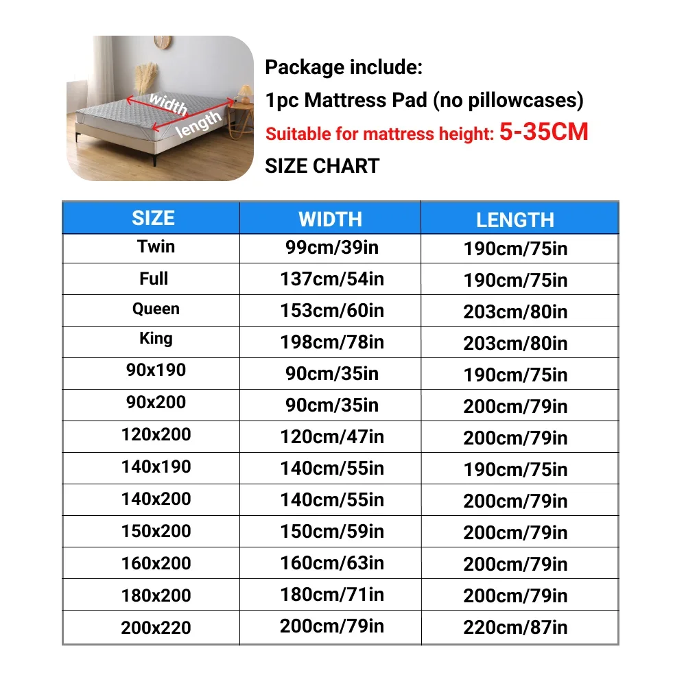 1pc Multi-Color Four-Corner El - Waterproof Mattress Protector Breathable review and price